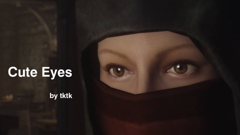 Cute Eyes Skyrimshot