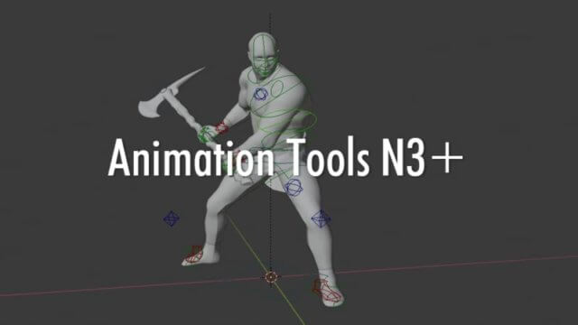 Blenderでスカイリム用ポーズ モーションが作成できるanimation Tools N3 Skyrimshot